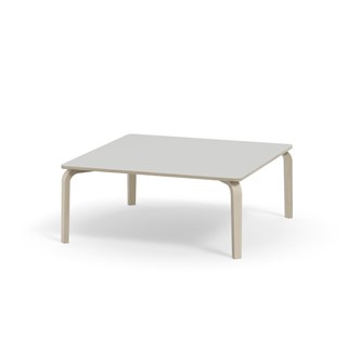 Arcus FSC pöytä HPL 120x120 cm, kuultovalkoinen