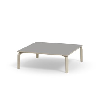 Arcus FSC pöytä HPL 120x120 cm, kuultovalkoinen