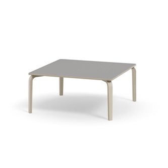 Arcus FSC pöytä HPL 120x120 cm, kuultovalkoinen