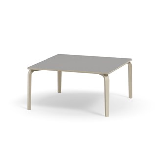 Arcus FSC pöytä HPL 120x120 cm, kuultovalkoinen