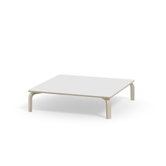 Arcus FSC pöytä HPL 120x120 cm, kuultovalkoinen