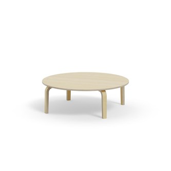 Arcus pöytä HPL Ø 120 cm, koivu