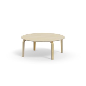 Arcus pöytä HPL Ø 120 cm, koivu