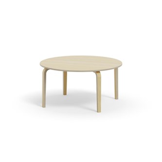 Arcus pöytä HPL Ø 120 cm, koivu
