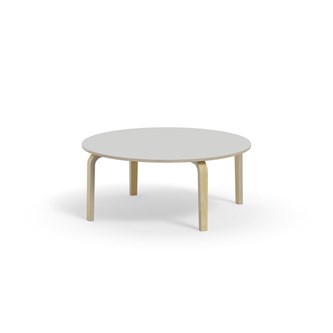 Arcus pöytä HPL Ø 120 cm, koivu