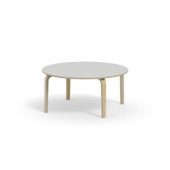Arcus pöytä HPL Ø 120 cm, koivu