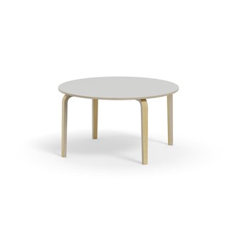Arcus pöytä HPL Ø 120 cm, koivu