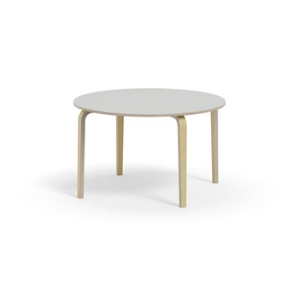Arcus pöytä HPL Ø 120 cm, koivu