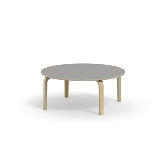 Arcus pöytä HPL Ø 120 cm, koivu