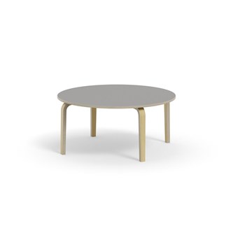 Arcus pöytä HPL Ø 120 cm, koivu
