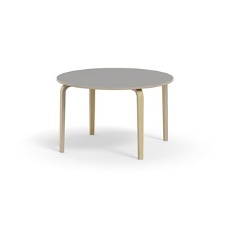 Arcus pöytä HPL Ø 120 cm, koivu