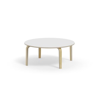 Arcus pöytä HPL Ø 120 cm, koivu