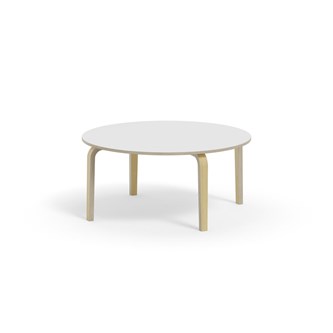 Arcus pöytä HPL Ø 120 cm, koivu
