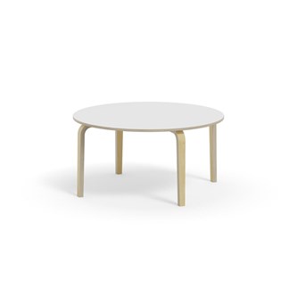 Arcus pöytä HPL Ø 120 cm, koivu