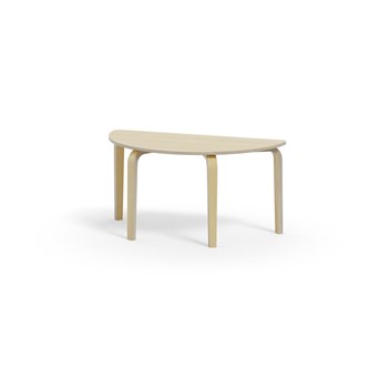 Arcus pöytä laminaatti puolipyöreä 120-60 cm, koivu