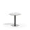 Pilastro pilaripöytä BX ø 70 cm akustik laminaatti, hopea jalusta