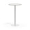 Pilastro pilaripöytä BX ø 70 cm akustik laminaatti, valkoinen jalusta