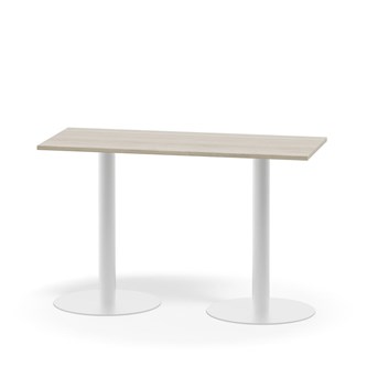 Pilastro pilaripöytä BX 120x50 cm HPL, valkoinen jalusta
