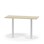 Pilastro FSC pilaripöytä BX 120x50 cm akustik laminaatti, valkoinen jalusta