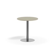 Pilastro pilaripöytä BX ø 70 cm akustik linoleum, hopea jalusta