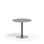 Pilastro pilaripöytä BX ø 70 cm akustik linoleum, hopea jalusta