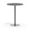 Pilastro pilaripöytä BX ø 90 cm akustik linoleum, hopea jalusta