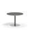Pilastro pilaripöytä BX ø 90 cm akustik linoleum, hopea jalusta