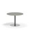 Pilastro pilaripöytä BX ø 90 cm akustik linoleum, hopea jalusta