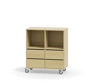 Svea säilytin, 4 laatikkoa, 2 lokeroa, K90 cm RM