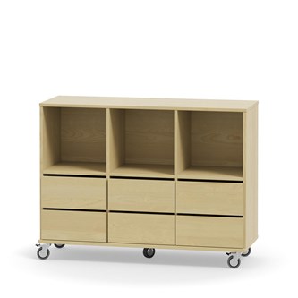 Svea säilytin, 6 laatikkoa, 3 lokeroa, K90 cm RM