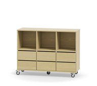 Svea säilytin, 6 laatikkoa, 3 lokeroa, K90 cm RM