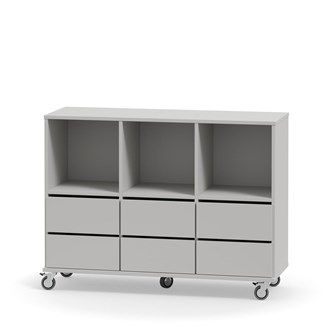 Svea säilytin, 6 laatikkoa, 3 lokeroa, K90 cm RM