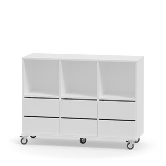 Svea säilytin, 6 laatikkoa, 3 lokeroa, K90 cm RM