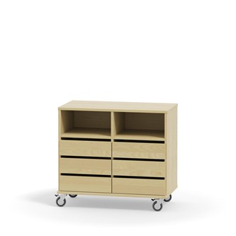 Svea säilytin, 6 pientä laatikkoa, 2 pientä lokeroa, K72 cm RM