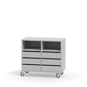 Svea säilytin, 6 pientä laatikkoa, 2 pientä lokeroa, K72 cm RM