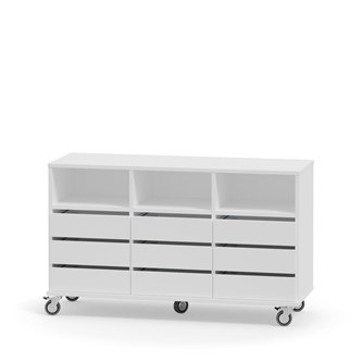 Svea säilytin, 9 pientä laatikkoa, 3 pientä lokeroa, K72 cm RM