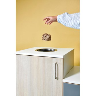Norden lajitteluastia, päältä täytettävä, valkoinen K 100 cm