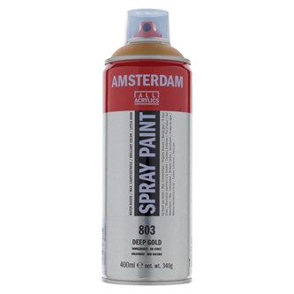 Spraymaali Amsterdam, 400 ml, kulta, 1 kpl