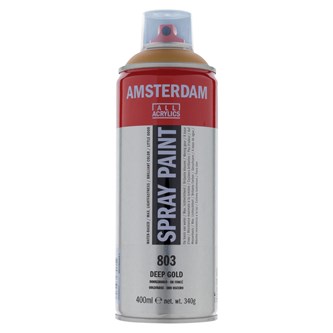 Spraymaali Amsterdam, 400 ml, kulta, 3 kpl