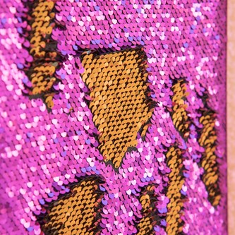 Paljettitaulu, lila suorakulmio