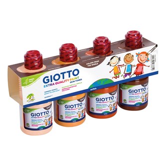 Valmisväri Giotto, ihonvärit, 4 x 250 ml