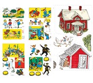 Flanellikuvat Peppi Pitkätossu