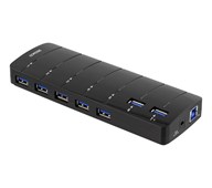 USB 3.0 latauskeskitin ja 7 kaapelia