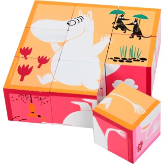 Kuutiopalapeli Muumit, 9 palaa