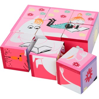 Kuutiopalapeli Muumit, 9 palaa