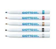 Koristelukynä Giotto Metallic, 5 väriä