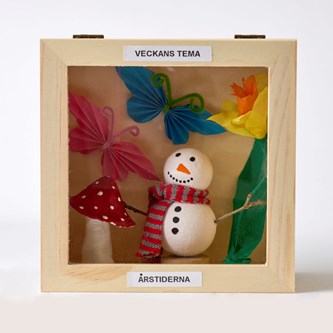 Katselukaappi 20x30 cm, puuta