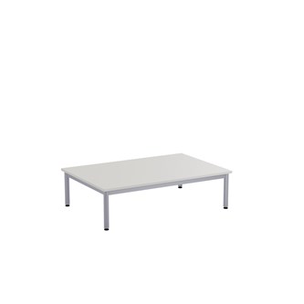 12:38 leikkipöytä HPL 120x80 cm, hopea runko