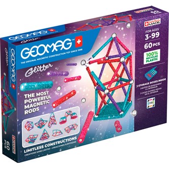 Geomag Glitter, 60 osaa