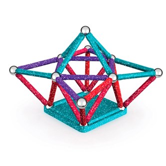 Geomag Glitter, 60 osaa
